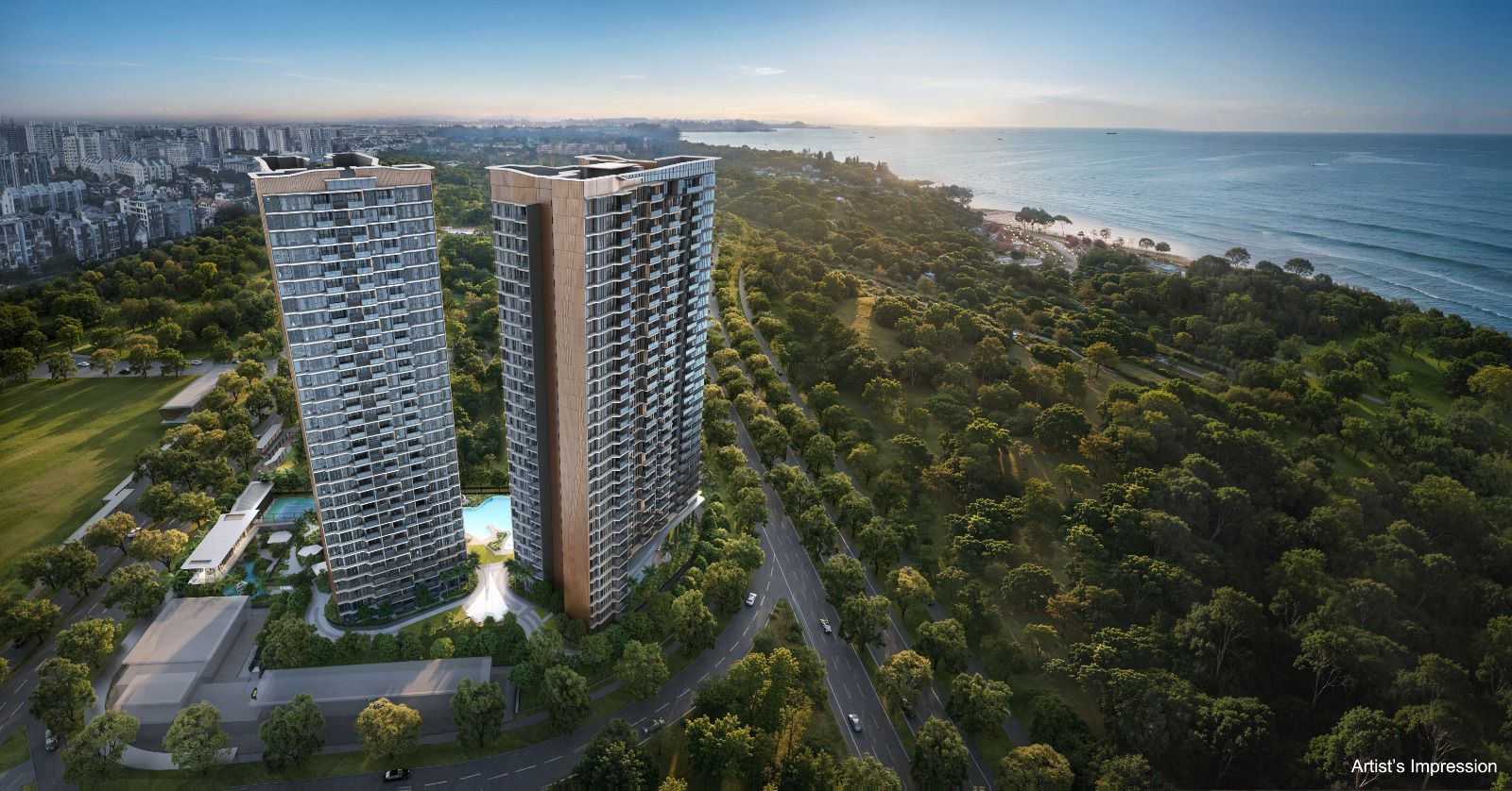 Aerial View — Seafront